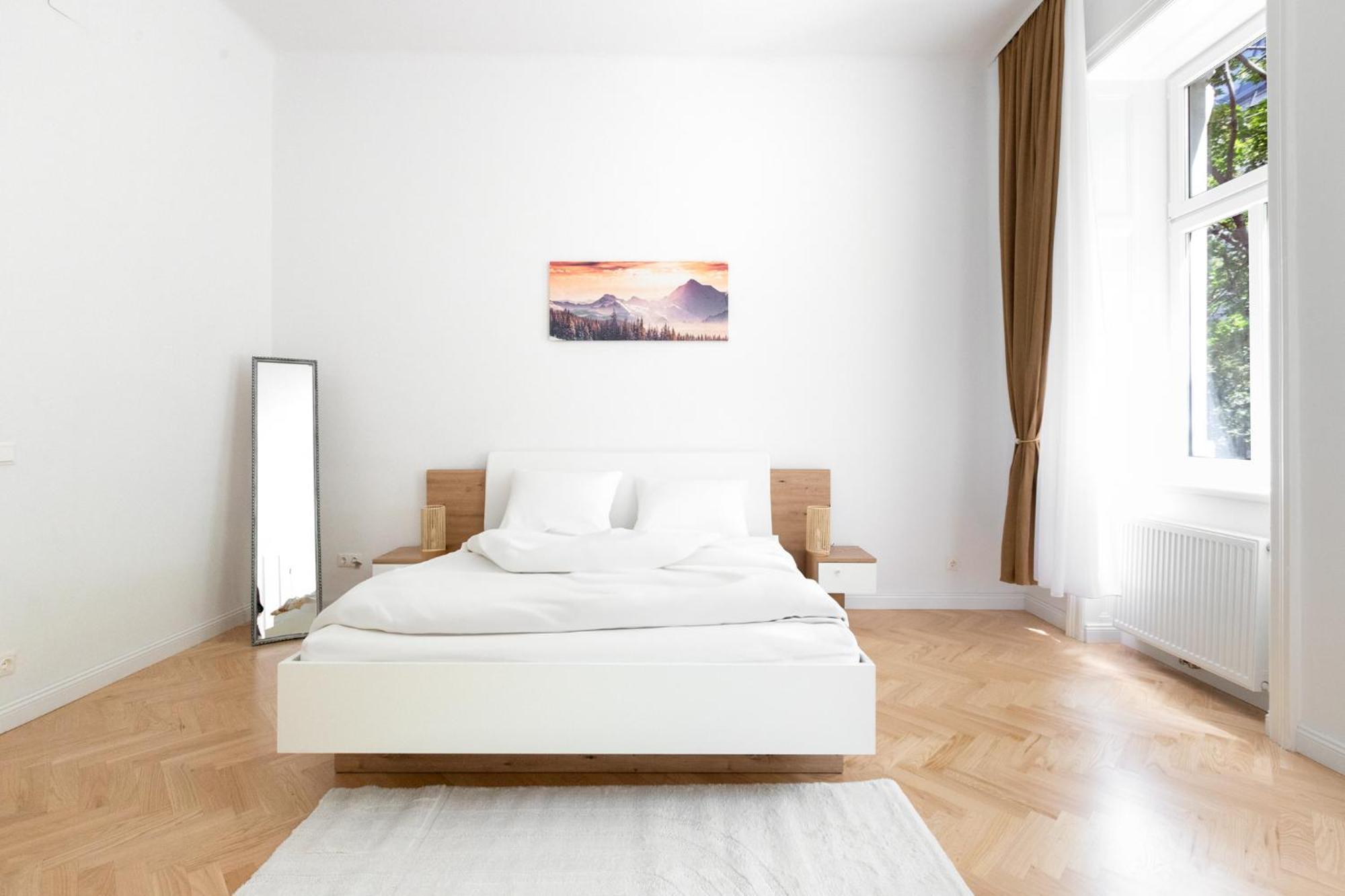 Stilvolle 2 Zimmer Apartment Im Wiener Altbaustil Nahe Donaukanal Luaran gambar