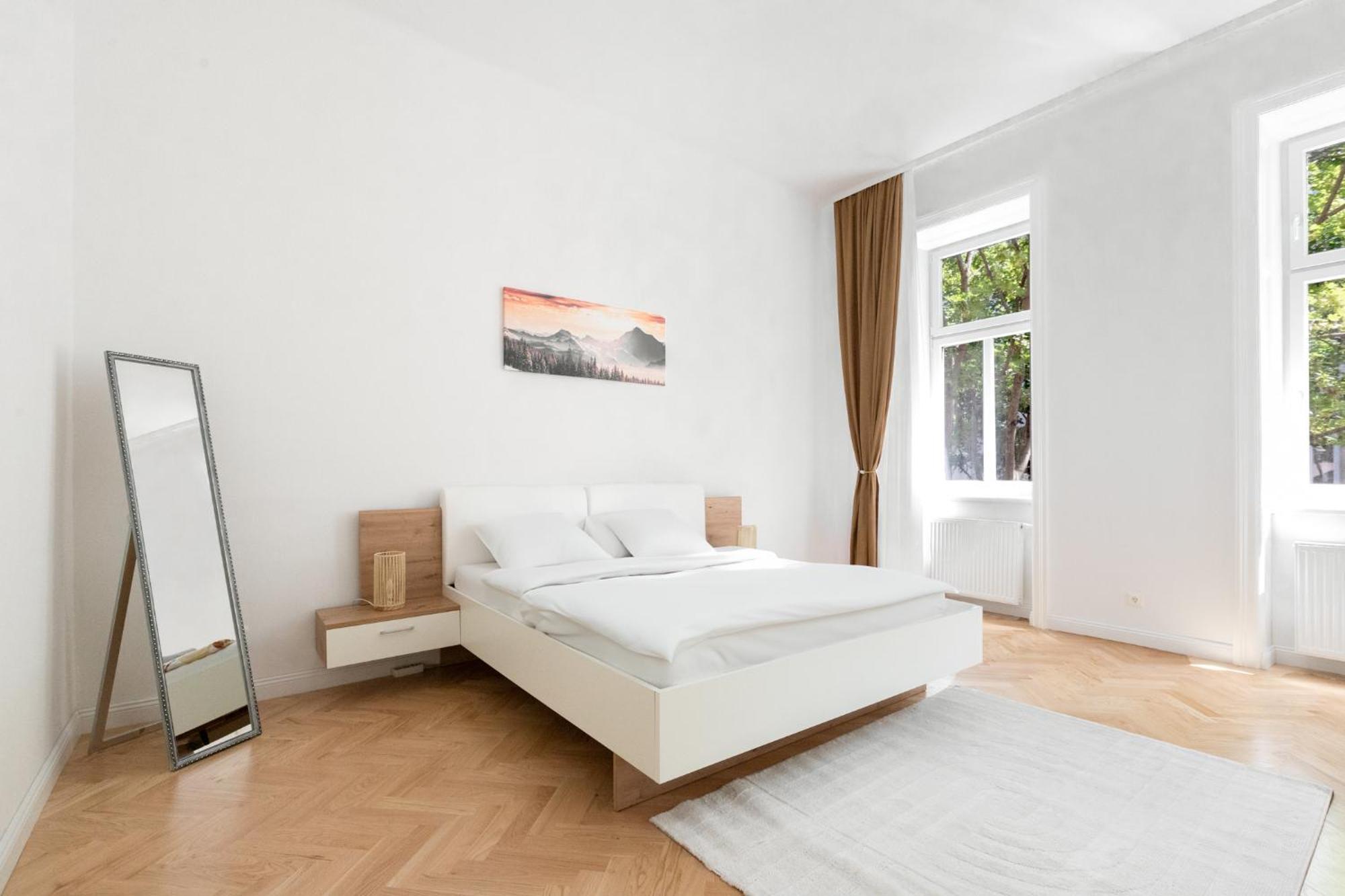 Stilvolle 2 Zimmer Apartment Im Wiener Altbaustil Nahe Donaukanal Luaran gambar