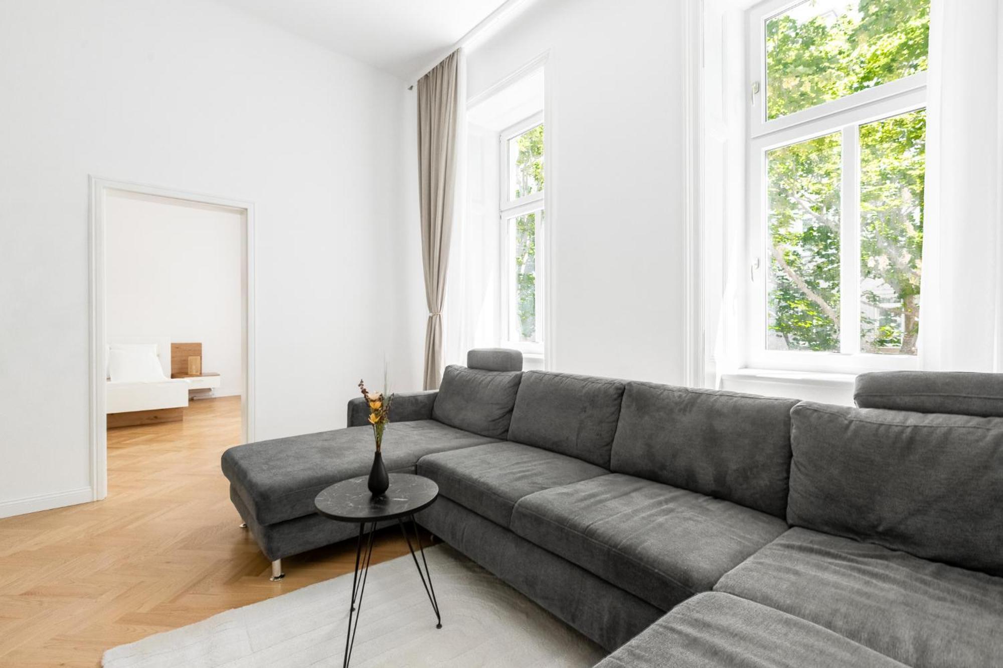 Stilvolle 2 Zimmer Apartment Im Wiener Altbaustil Nahe Donaukanal Luaran gambar