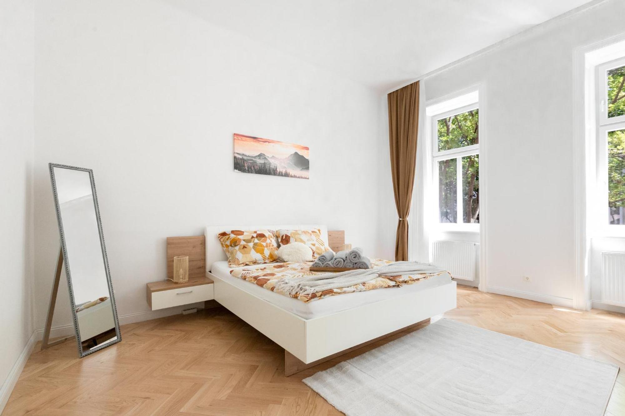 Stilvolle 2 Zimmer Apartment Im Wiener Altbaustil Nahe Donaukanal Luaran gambar