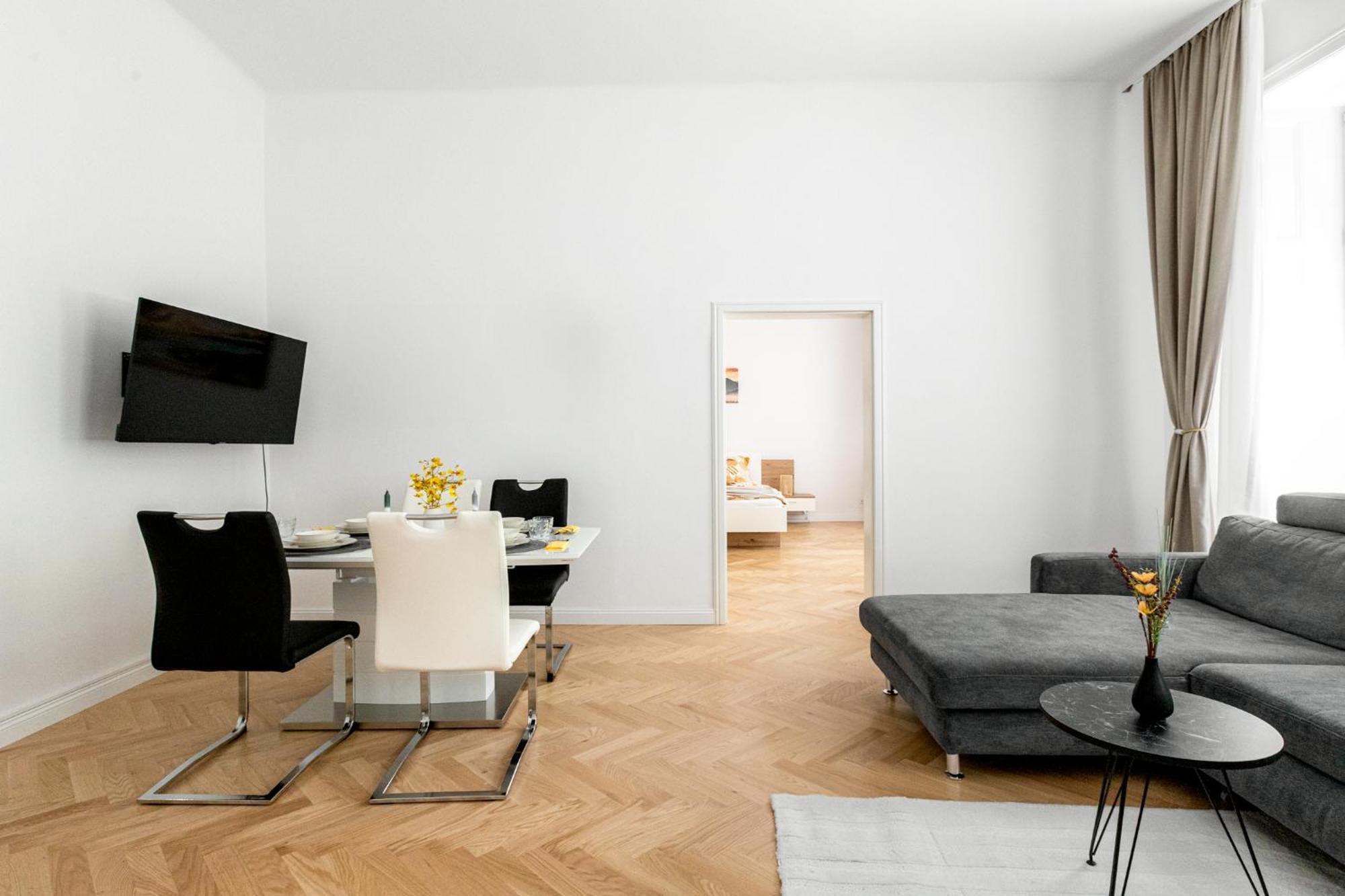Stilvolle 2 Zimmer Apartment Im Wiener Altbaustil Nahe Donaukanal Luaran gambar